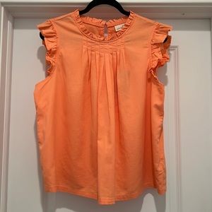 Target Peach Linen top